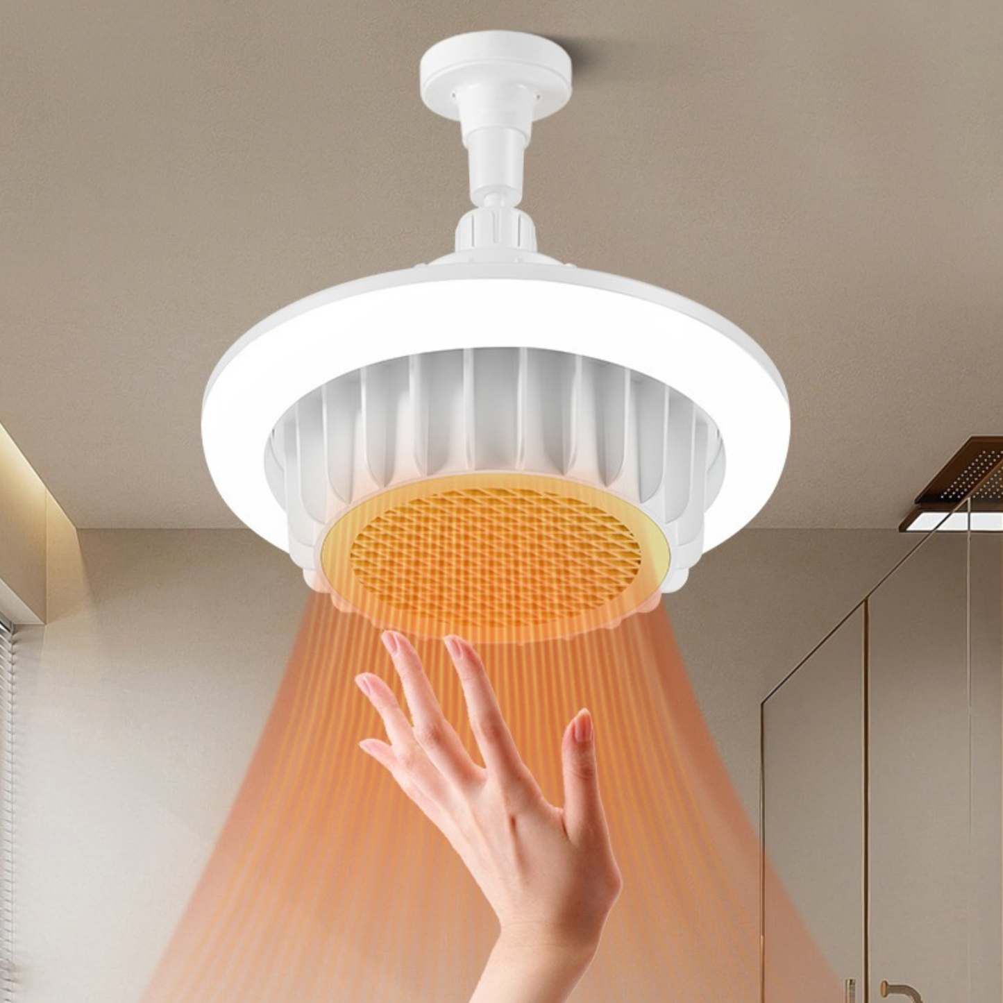 مصباح تدفئة السقف متعدد الوظائف