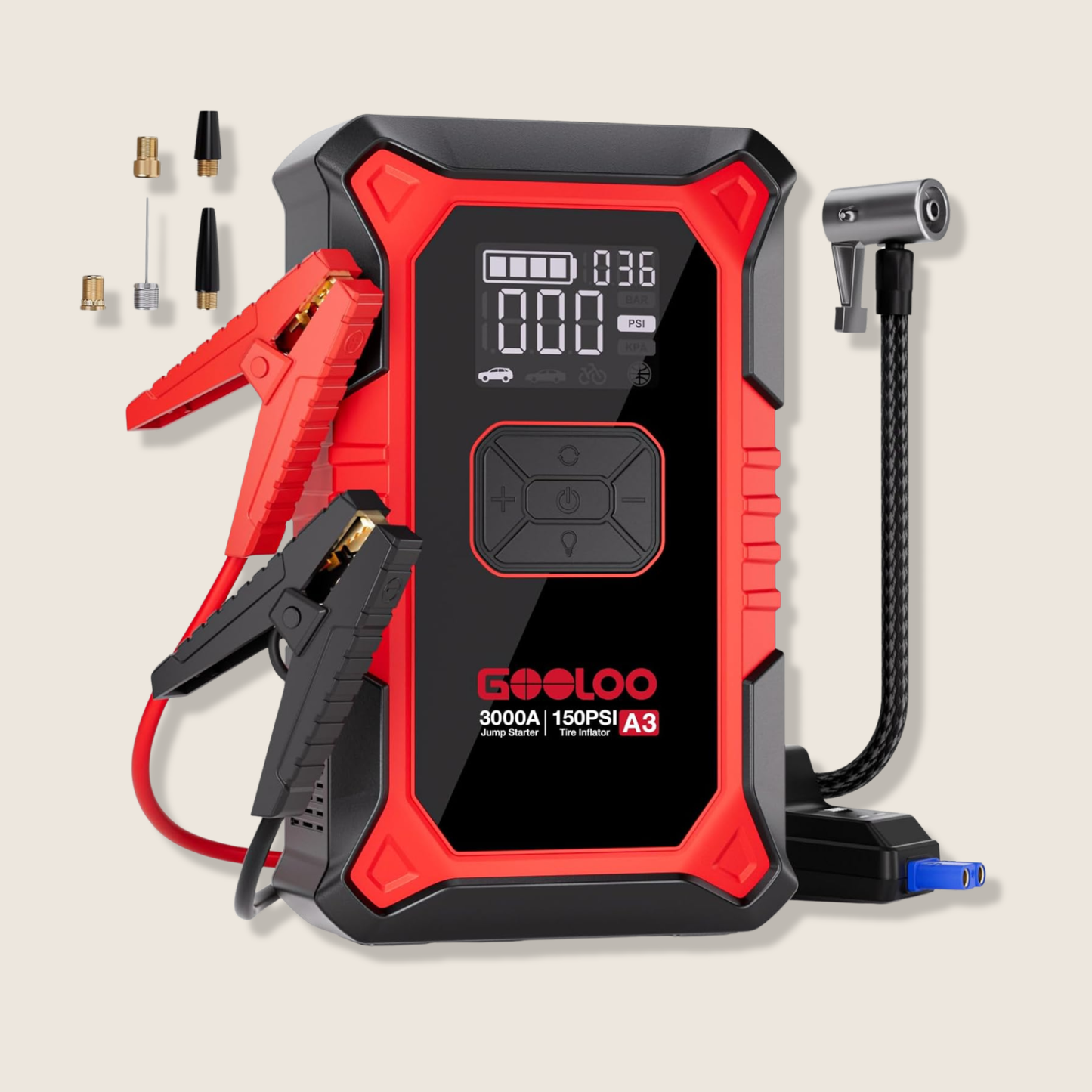 شاحن البطارية المحمول متعدد الوظائف