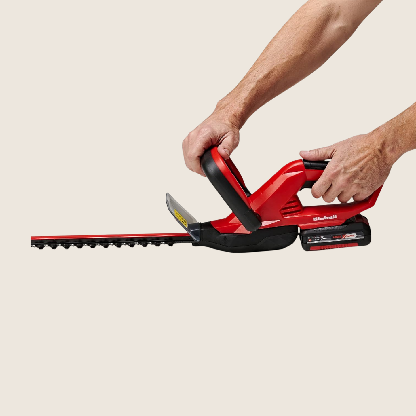 آلة تشذيب الأسوار اللاسلكية ببطاريتين