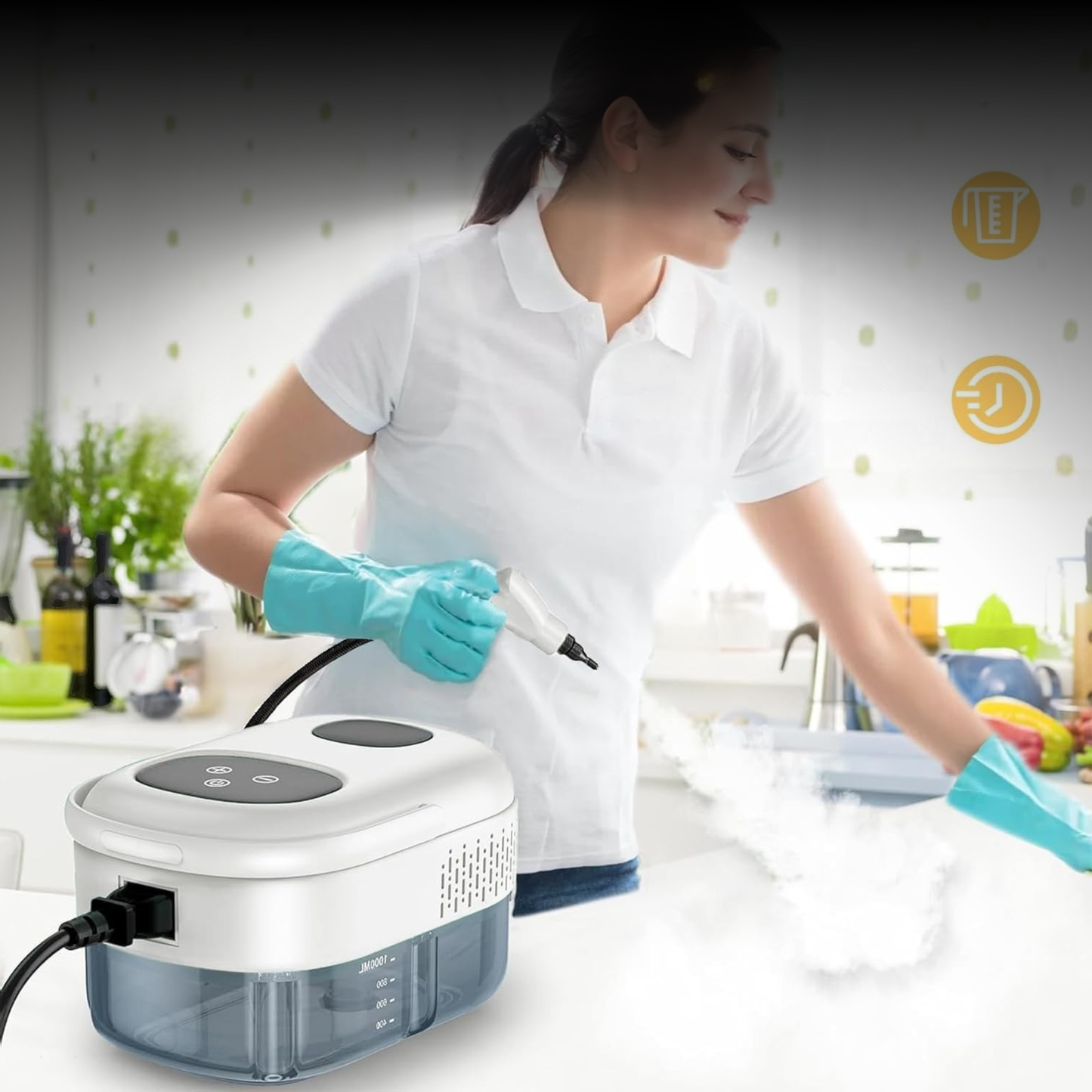 جهاز البخار الذكي للتنظيف