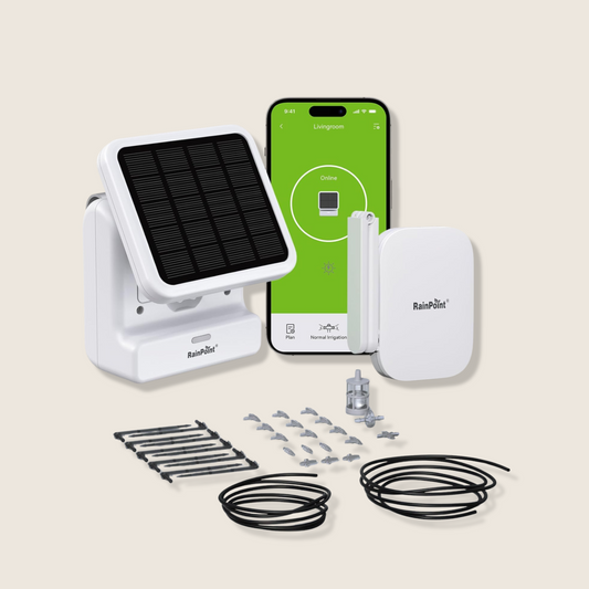 نظام سقي النباتات بالطاقة الشمسية