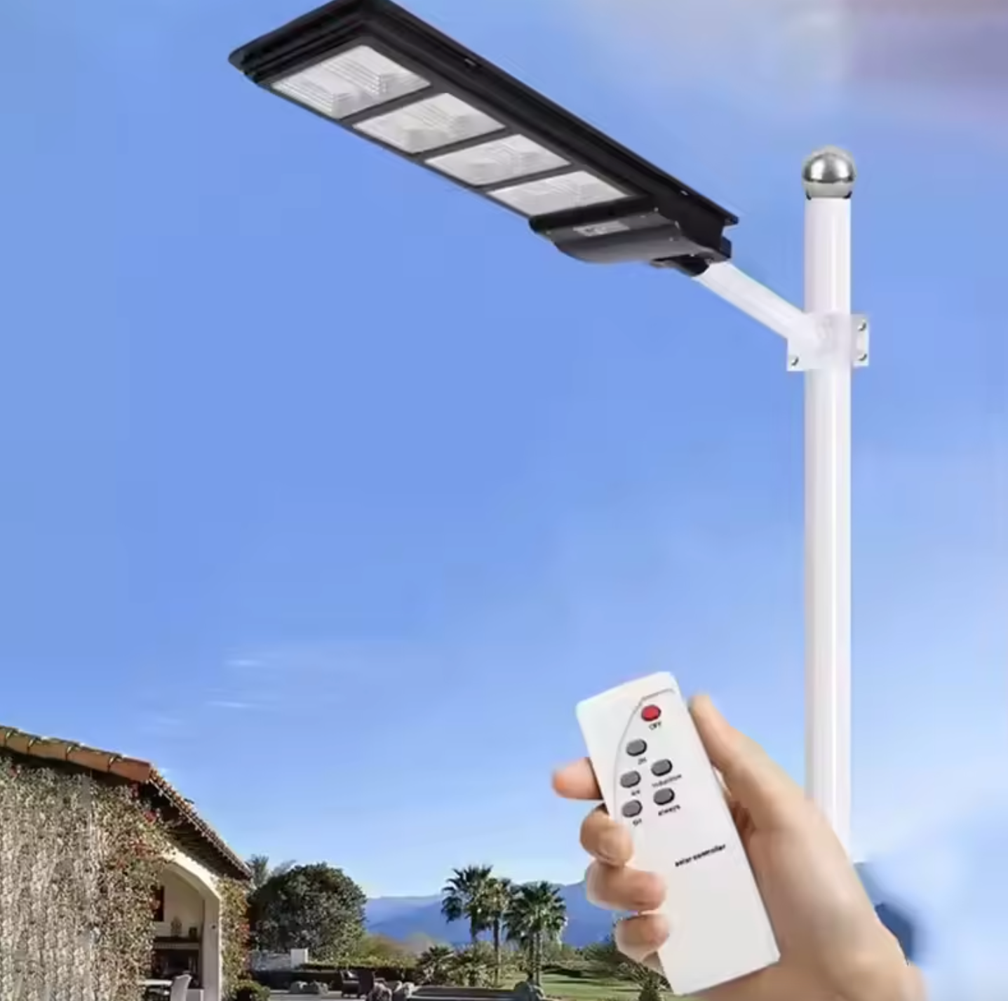 مصباح الطاقة الشمسية 400 واط